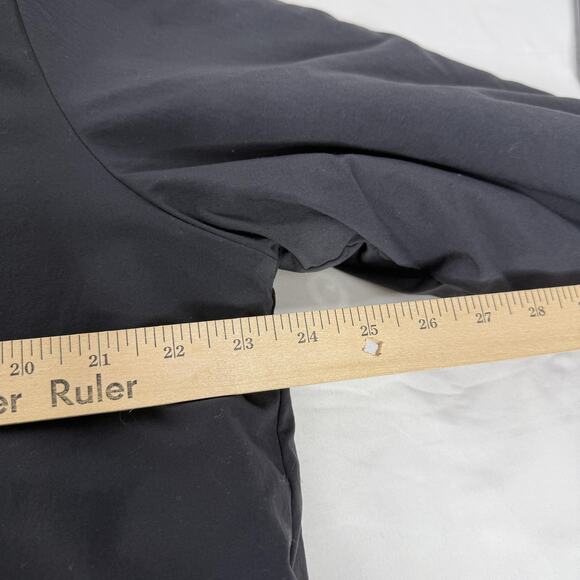 Topo Designs Jacket Mens Small Black Reversible Sherpa Fleece Zip Pockets - Picture 10 of 11